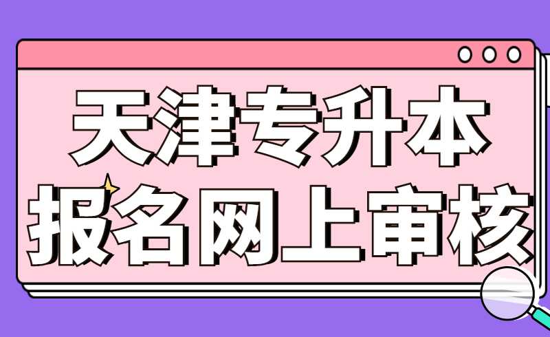 2022年天津?qū)Ｉ緢?bào)名網(wǎng)上審核要求