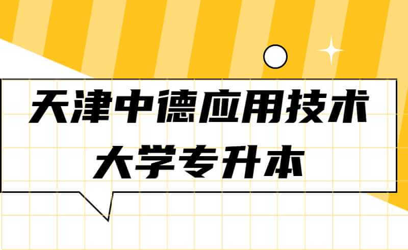 2022年天津中德應(yīng)用技術(shù)大學(xué)專升本專業(yè)課考試范圍