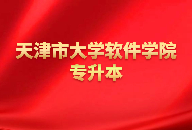 天津市大學(xué)軟件學(xué)院專升本